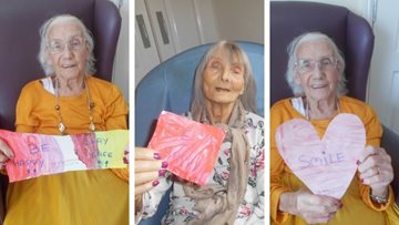 Wigston care home host arts and crafts activities